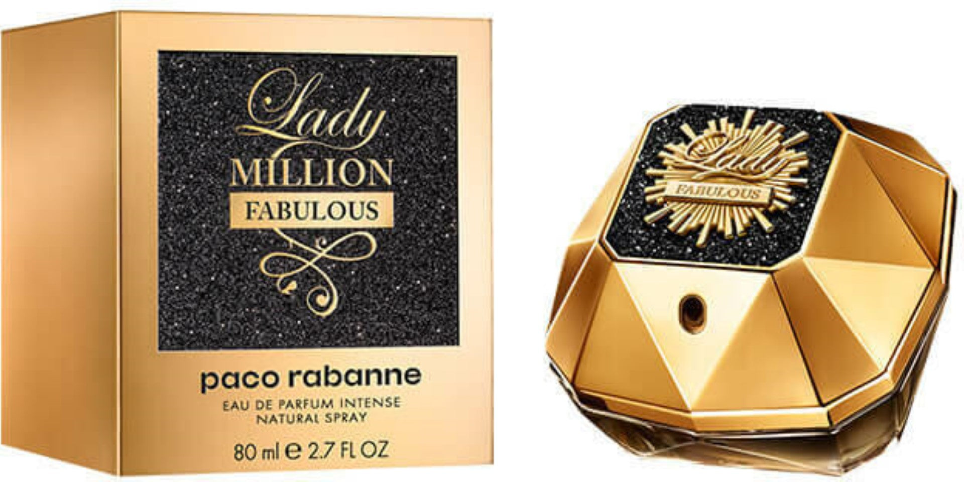Paco Rabanne Lady Million Fabulous  EDP 80 мл.